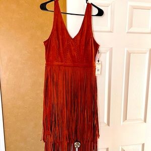 Fringe dress new with tags!